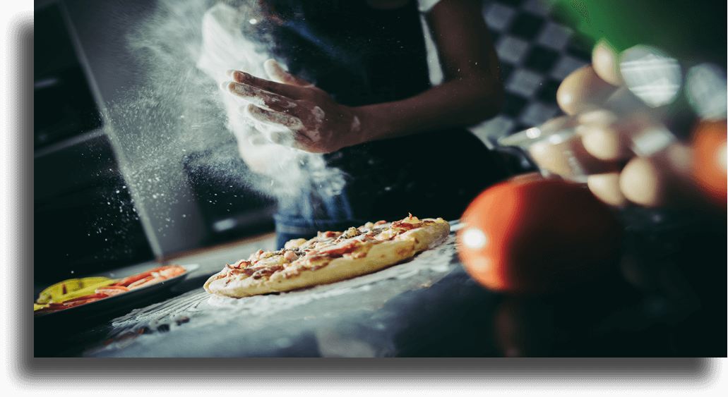 livraison pizzas à  la vallee a pont de l arche 27340